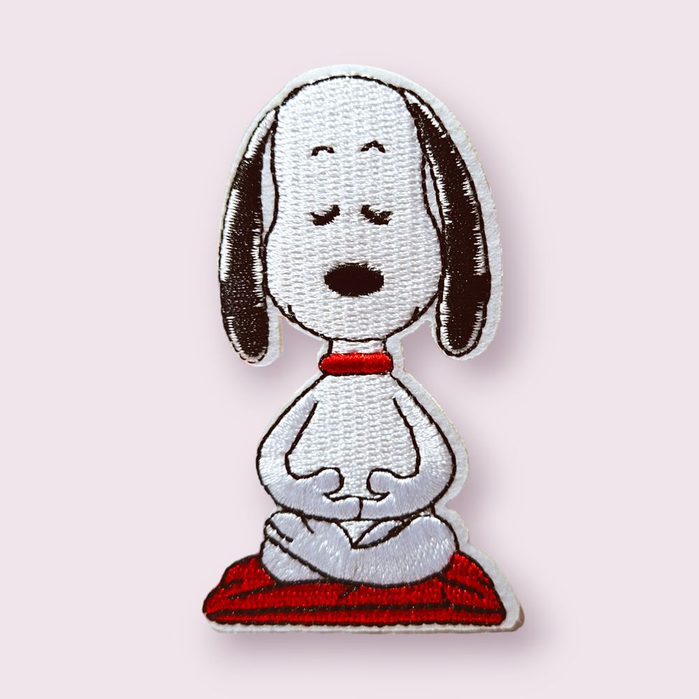 Iron On‎ Patch-Crafts Material DIY Accessory-Snoopy Peanut-Yoga-Cartoon